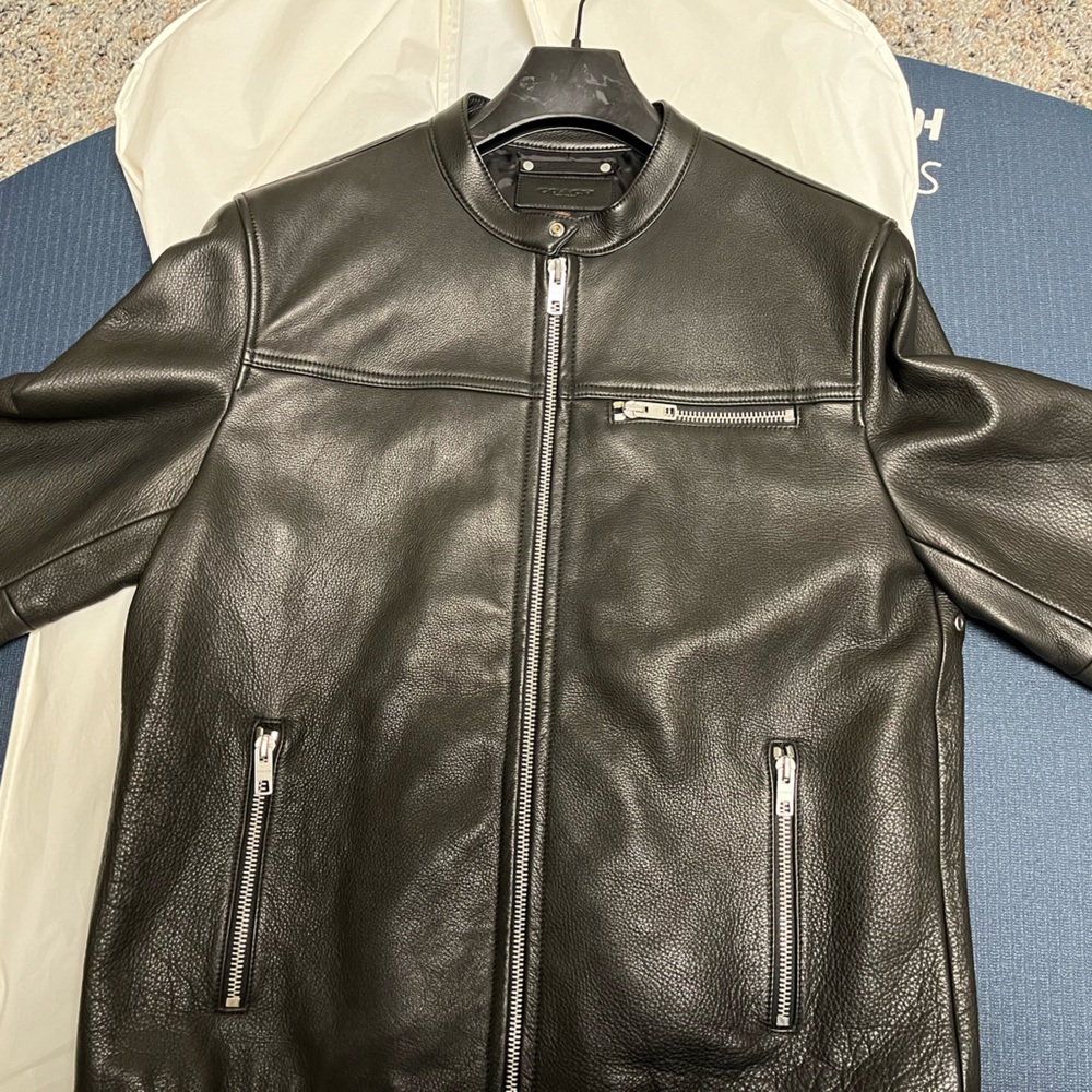 Coach leather jacket